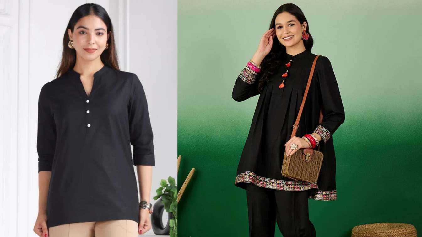 Why Black Kurta Is Every Woman's Friend